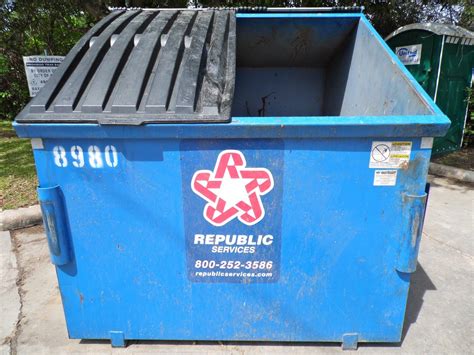 cost of garbage bin rental